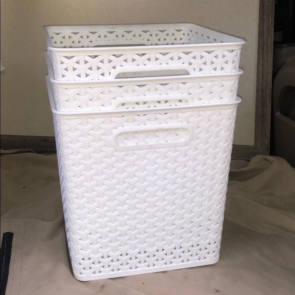 Target Room Essentials Cube Storage Bins 10”